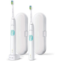 Philips Sonicare ProtectiveClean 4300 Elektrický zubní kartáček HX6807/35 Dvojitý balíček - 2 zvukové zubní kartáčky