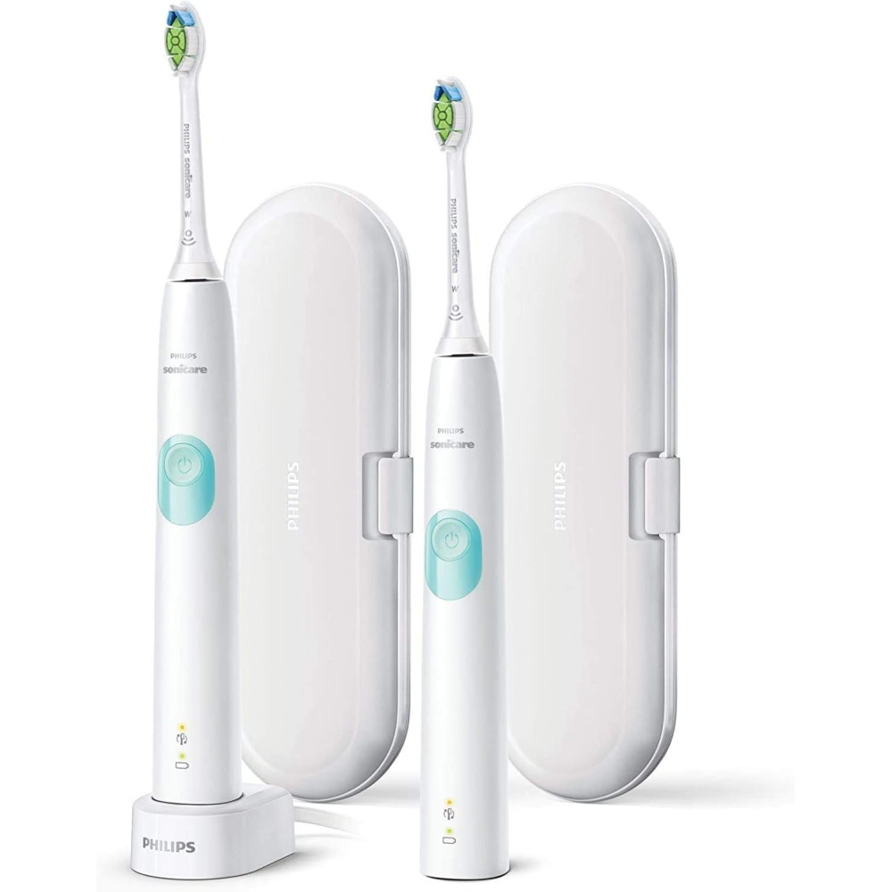 Philips Sonicare ProtectiveClean 4300 Elektrický zubní kartáček HX6807/35 Dvojitý balíček - 2 zvukové zubní kartáčky