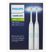 Philips Sonicare ProtectiveClean 4300 Elektrický zubní kartáček HX6807/35 Dvojitý balíček - 2 zvukové zubní kartáčky