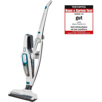 Leifheit Vielseitiger Staubsauger Regulus PowerVac 2in1 für bis zu 40 min kabelloses Staubsaugen, Akkustaubsauger 2in1