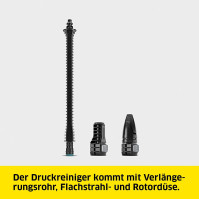 Akumulátorová čisticí pistole Kärcher 18 V KHB 6 Tlak: 24 barů Plochá a rotační tryska, adaptér A3/4 palce, hmotnost: 1,3 kg, ko