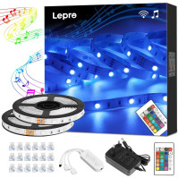 Lepro MagicColor LED pásek 20M(2x10M), 600 LED páska snyColor, LED pásek MagicColor, hudební páska s dálkovým ovládáním