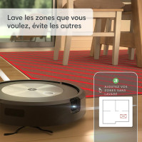 iRobot Roomba Combo j5 (j5176) vysavač a mop robot, mapování a PrecisionVision navigace, 4stupňové čištění