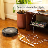 iRobot Roomba Combo j5 (j5176) vysavač a mop robot, mapování a PrecisionVision navigace, 4stupňové čištění