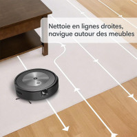 iRobot Roomba Combo j5 (j5176) vysavač a mop robot, mapování a PrecisionVision navigace, 4stupňové čištění