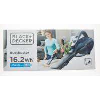 Black+Decker DVA315JF-qw, Dustbuster Li, 10,8V/1,5Ah/16,2Wh-DVA315JF-QW, 0,5 litru