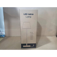 NiceBuy Stolní lampa Bezdrátová stmívatelná dotyková LED Stolní lampa Baterie USB Dobíjecí Venkovní stolní lampa Bezdrátová