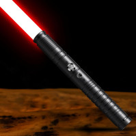 GFACHNT Espada Laser LED-RGB Lightsaber - Sable de luz s LED osvětlením v 7 barvách, hračka s kovovým rukojetí