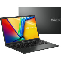 ASUS Vivobook Go E1504FA - Notebook 15,6" Full HD (AMD Ryzen 5 7520U, 8GB RAM, 512GB SSD, Radeon 610M, Windows 11 S) Černý