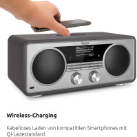 TechniSat DIGITRADIO 602 - Kompaktní Hi-Fi systém s 70 wattovým 2.1 reproduktorovým systémem (stereo hudební centrum)