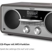 TechniSat DIGITRADIO 602 - Kompaktní Hi-Fi systém s 70 wattovým 2.1 reproduktorovým systémem (stereo hudební centrum)