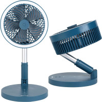 Beldray EH3413B Skládací ventilátor na stojan - USB dobíjecí, lehký, skládací přenosný stolní a stěnový ventilátor, 97 cm