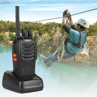 Radtel RT88 PMR 446Mhz Talkie Walkie dobíjecí 16 kanálů Radiokomunikace Walky Walky Professionnelle avec Écouteur de Charge