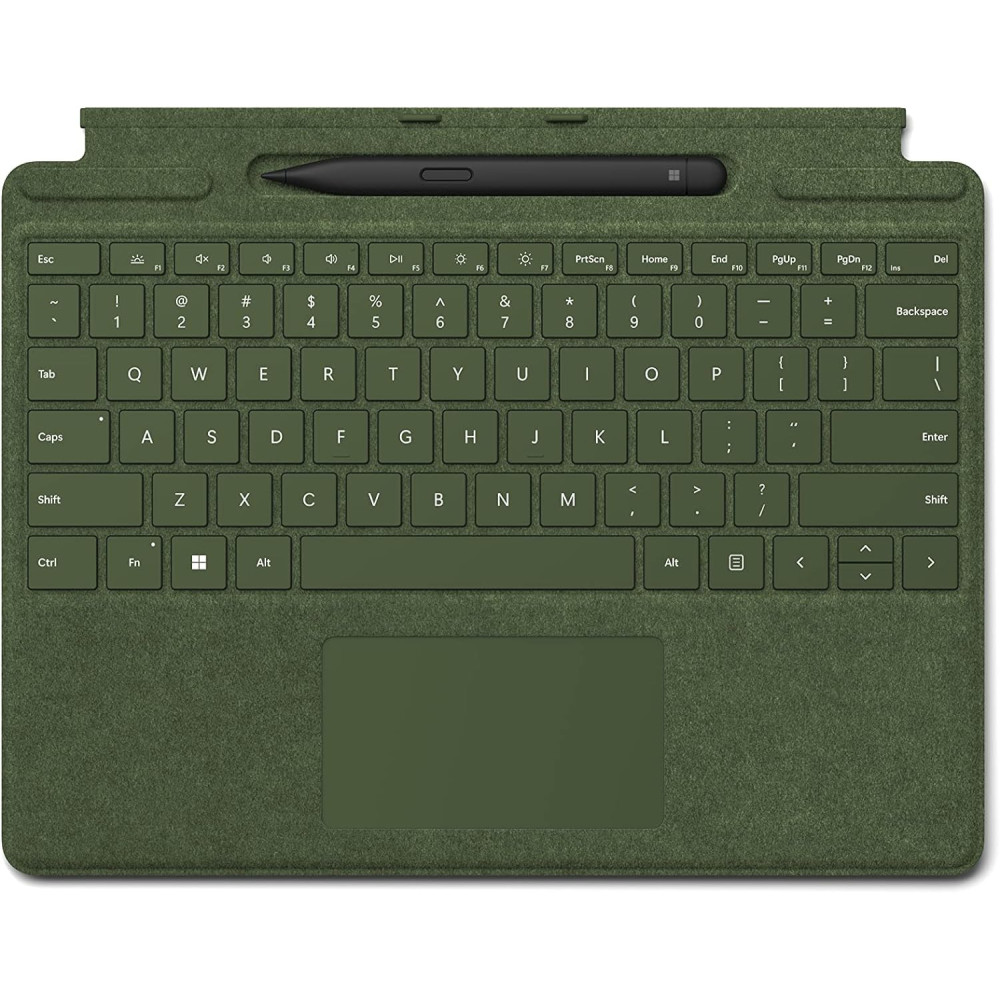 Klávesnice Microsoft Surface Signature Forest Green + pero Surface Slim Pen 2 kompatibilní se Surface Pro 8, Pro 9 a Pro X