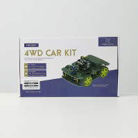 FREENOVE 4WD Car Kit with RF Remote - Sada na vzdálené ovládání 4WD, kompatibilní s Arduino IDE, s funkcemi sledování