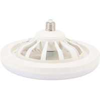 Stropní ventilátory Haofy s dálkovým ovládáním, 36W stropní ventilátor 9,8" malá tichá LED lampa ventilátoru E27 pro ložnice