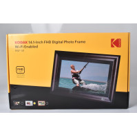 Digitální fotorámeček KODAK 14,1palcový. Digitální fotorámeček WiFi Full HD IPS dotyková obrazovka. Elektronický fotorámeček