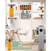 Mxmoonant Scent Air Machine, Bezvodá kondenzační nebulizace, Komerční, Krycí 3000 m³, 1500 ml Láhev na olej, pro kancelář