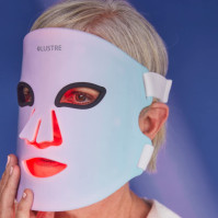 LUSTRE® ClearSkin Revive LED Mask - Pro pleť náchylnou k nedokonalostem | Červené a modré světelné terapie pro obličej