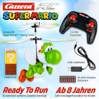 Carrera RC Super Mario™ - Flying Yoshi I elektrický vrtulník na dálkové ovládání od 8 let I včetně dálkového ovládání a baterií