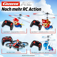 Carrera RC Super Mario™ - Flying Yoshi I elektrický vrtulník na dálkové ovládání od 8 let I včetně dálkového ovládání a baterií