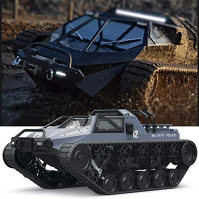 Mostop Dálkové ovládání Crawler Vysokorychlostní tank Off-Road 4WD RC Car 2,4 Ghz RC Army Truck 1/12 Drift Tank RC Tank pro děti