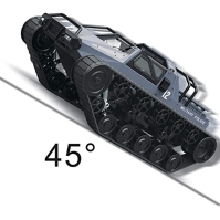 Mostop Dálkové ovládání Crawler Vysokorychlostní tank Off-Road 4WD RC Car 2,4 Ghz RC Army Truck 1/12 Drift Tank RC Tank pro děti