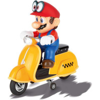 Carrera RC 370200992 Super Mario Odyssey Scooter – dálkově ovládaný elektrický skútr pro vnitřní i venkovní použití