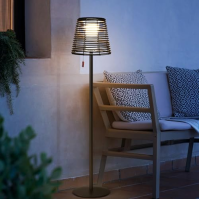 solární stojací lampa light to hope venkovní výškově nastavitelná stojací lampa se světelným senzorem stmívatelná stojací lampa 