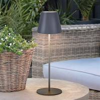 Stolní lampa RWWR Bezdrátové stmívatelné dotykové ovládání 2700K-4000K USB dobíjecí stolní lampa Venkovní LED dobíjecí stolní la