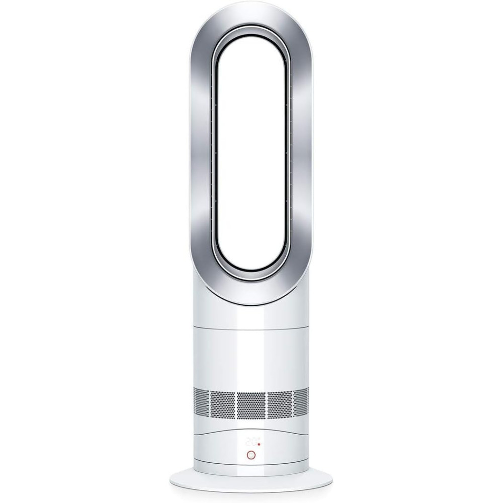 Dyson AM09 Ventilátor s funkcí ohřevu a chlazení, bílá/stříbrná