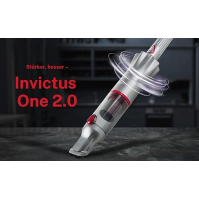 Genius A82114, Invictus One 2.0 12dílný červený ruční bezsáčkový vysavač s 13000PA | 2x HEPA filtr, lithium-iontová baterie, ště