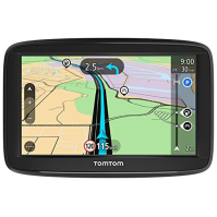 Satelitní navigace do auta TomTom Start 52 Lite, 5palcová s mapami EU, integrovaný oboustranný držák [Amazon Exclusive] Black