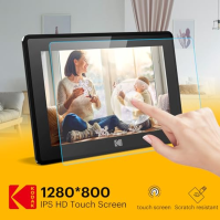 KODAK Digital Photo Frame WiFi 10" HD IPS dotykový displej Smart elektronický fotorámeček Cloud s aplikací, 16GB paměť, podpora 