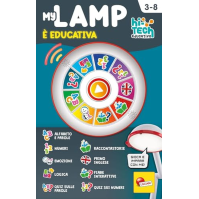 Liscianigiochi 96992 Step Magic Lamp, děti 3-6 let, abeceda a slova, čísla a logika, interaktivní pohádka, kreslená, vícebarevná