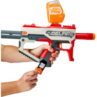 Nerf Pro Gelfire Mythic Blaster, 1600 hydratovaných gelfire kuliček, zásobník na 800 kuliček, s akumulátorem a ochranným