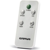 G3 Ferrari G50046 Ventilátor na sloup Libeccio Remote, ECO, 3000 m3/h, bílý