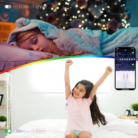 Alexa LED Strip 30m,Wifi LED Strip RGB LED Stripes LED Fairy Lights Synchronizace hudby,Tuya App Works with Google Assistant, LE