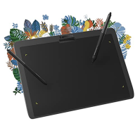 XENCELABS Graphic Tablet, bezdrátový tablet s perem, 2 digitální pera bez baterií, podpora naklápění, stylus s 8192 úrovněmi cit