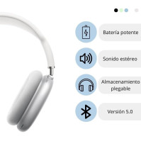 Bezdrátová náhlavní souprava Pro P9 Bluetooth 5.0, nastavitelná čelenka, dlouhá výdrž baterie, mikrofon, stereofonní zvuk, mobil