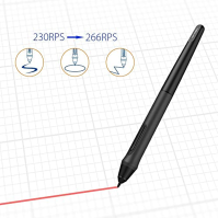 XP-Pen Deco 03 Grafický kreslicí tablet Kreslicí tablet s bezbateriovým perem P05 8192 úrovní přítlaku