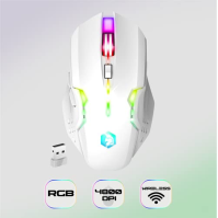 Empire Gaming - Armor RF800 Bezdrátová dobíjecí klávesnice QWERTY(anglické rozložení) pro hráče - RGB bezdrátová 2,4Ghz klávesni