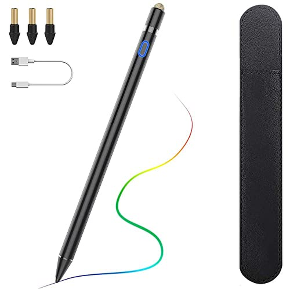 TiMOVO Stylus Pen pro iPad, Apple Pencil pro 2018-2023 iPad 10/9/8/7/6. generace, iPad Pro, iPad Air 5/4/3, iPad Mini 6/5 Přesné