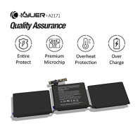 K KYUER A2171 Baterie pro notebook MacBook Touch Pro 13" A2159 A2289 A2338 2019 M1 2020 Touch Bar EMC 3301 3578 3456 BTO/CTO MUH