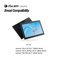 K KYUER L16D2P31 Baterie pro tablety Lenovo Tab 4 10/Tab 4 10 Plus/Tab P10 TB-X304 TB-X304L TB-X304F TB-X304X, TB-X704 TB-X704L 