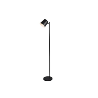 Reality Leuchten LED stojací lampa Blake R42111132, kovově černá matná, včetně 4,5 W LED, provoz na baterie, USB připojení s fun