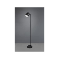 Reality Leuchten LED stojací lampa Blake R42111132, kovově černá matná, včetně 4,5 W LED, provoz na baterie, USB připojení s fun