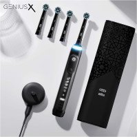 Elektrický zubní kartáček Oral-B Genius X Luxe Edition 20000 Midnight Black.