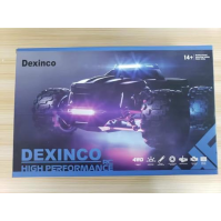 dexinco 1:14 auto na dálkové ovládání, RC auto 40km/h, 4WD terénní vozidlo s vysokým výkonem, rychlé závodní auto se 2 dobíjecím