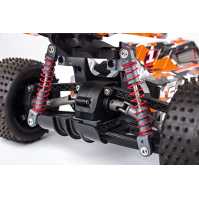 Carson 500404237 - 1:10 FE Speed Warrior 2.4G 100%RTR oranžová - dálkově ovládané auto, RC buggy, včetně baterií a dálkového ovl